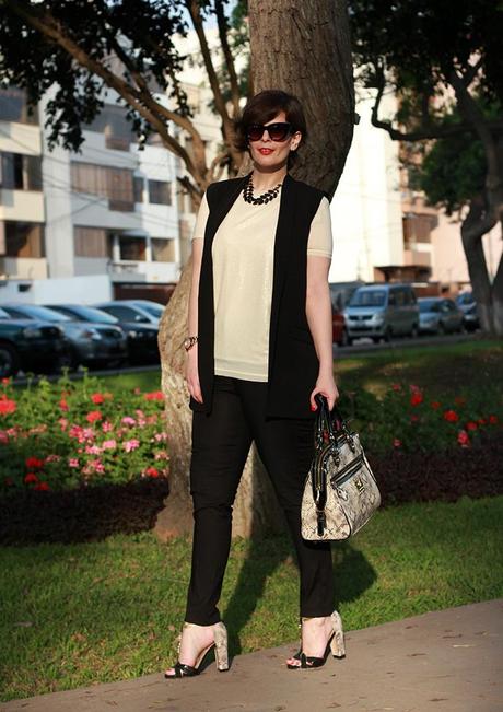 MIs Looks - Blanco y negro para un After Office