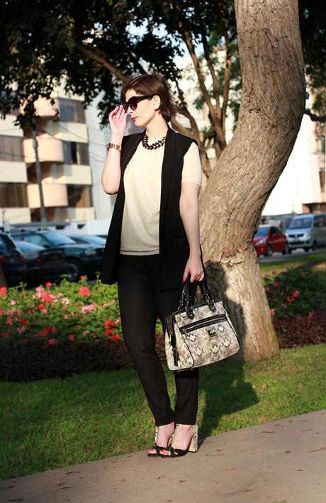 MIs Looks - Blanco y negro para un After Office