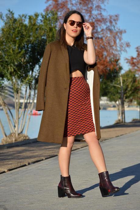 Outfit | Khaki coat