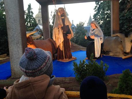 Un paseo navideño lejos del centro