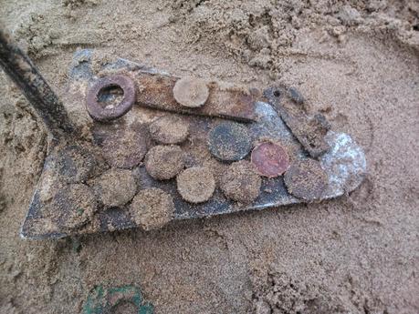 playa de zeluan con el nuevo detector