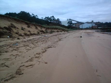 playa de zeluan con el nuevo detector