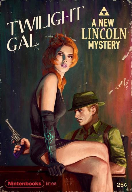 Las estupendas portadas 'pulp' Nintendo de Ástor Alexander