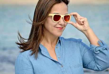 GUFO wood sunglasses