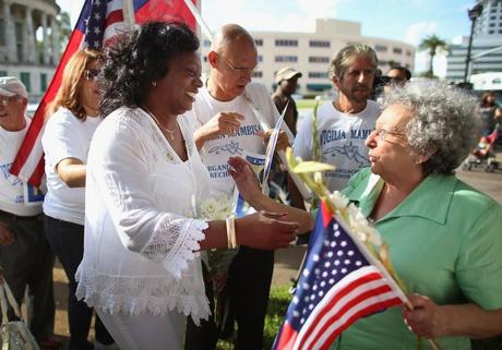 Posada Carriles, terroristas y mercenarios contra Cuba y Obama desde Miami [+ fotos]