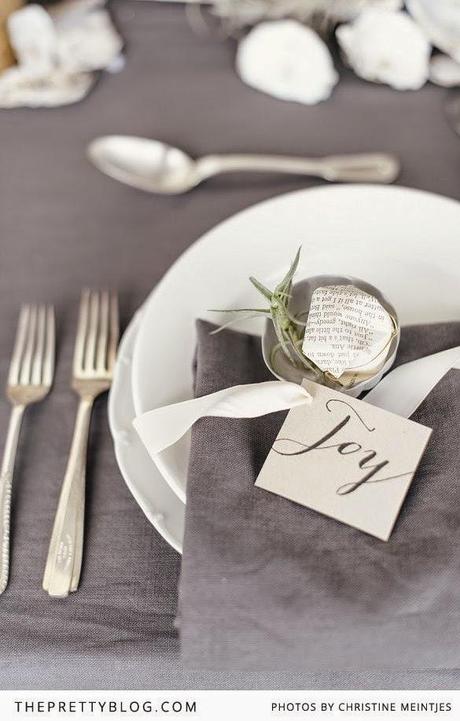 4 ideas fáciles para decorar la mesa de Navidad