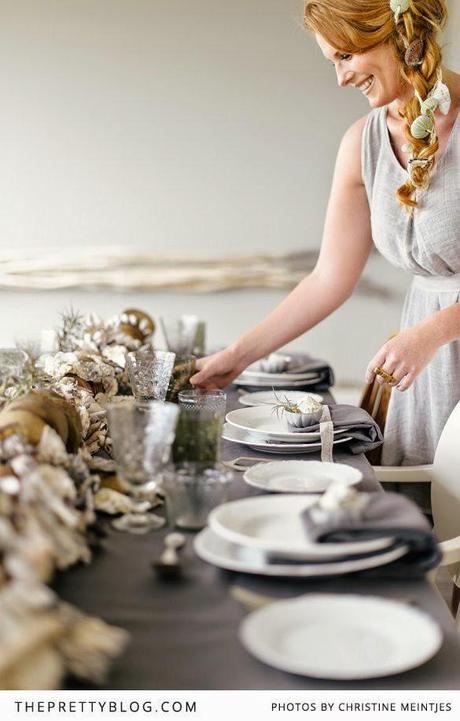 4 ideas fáciles para decorar la mesa de Navidad