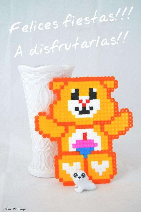 felicitacion navideña, felices fiestas, oso, oso amoroso, PYSSLA, Cuentas, ikea, foca