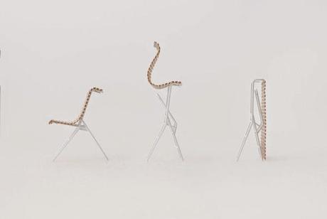 Colección de mobiliario exterior inspirado en persianas