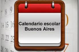 Calendario Escolar Buenos Aires. 2015