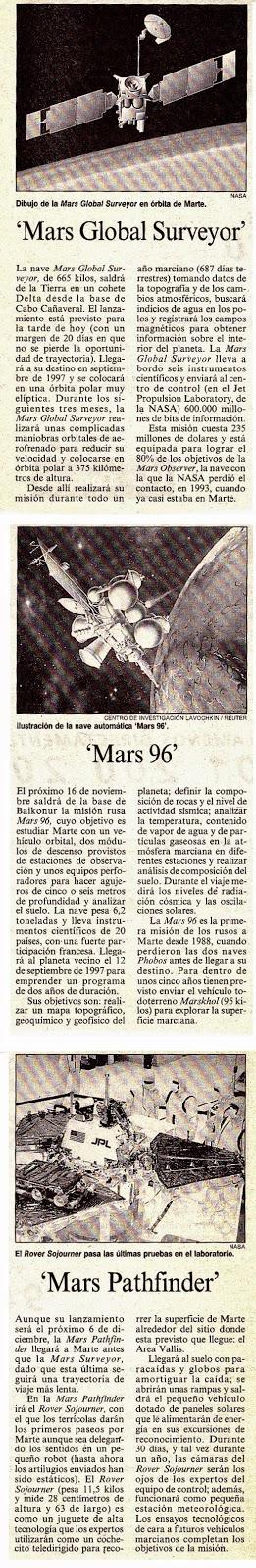 VOLVIENDO LA VISTA A MARTE