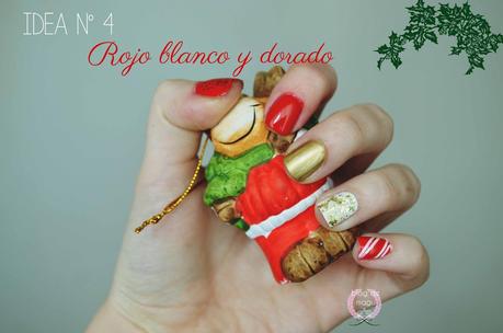 ♔ Manimonday - uñas navideñas vol. IV / Nail Art ❀