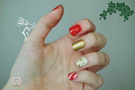 ♔ Manimonday - uñas navideñas vol. IV / Nail Art ❀