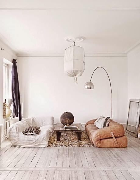 La casa de la interiorista Marie Olsson o cómo combinar con (mucho) estilo diferentes estilos