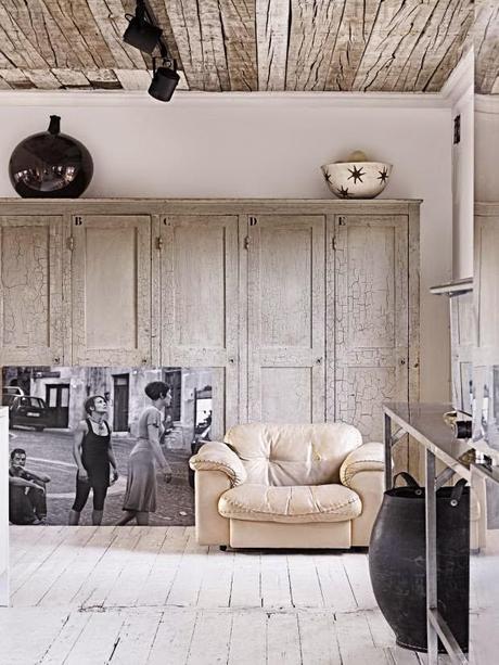 La casa de la interiorista Marie Olsson o cómo combinar con (mucho) estilo diferentes estilos