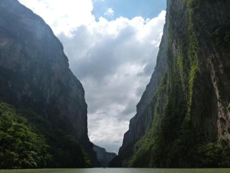 Postal del Cañón del Sumidero