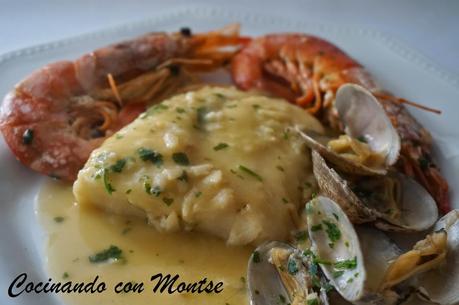 Cazuela de merluza