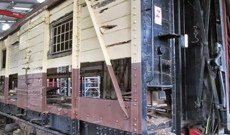 Restaurado el vagón del último viaje de Winston Churchill