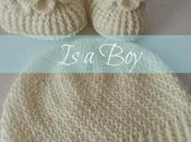 Boy: Botitas gorro juego crochet para niño