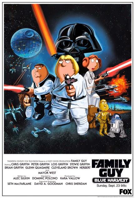 Padre de familia: Star Wars (Fox, 2007, 2009, 2010). Por Fran Marí