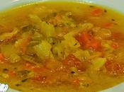Receta fácil sopa huerta