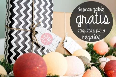 SORPRESA!!! Descárgate GRATIS nuestras etiquetas de regalos de NAVIDAD!