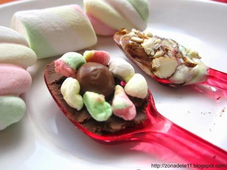 Idea fácil para regalar esta navidad - Cucharas navideñas