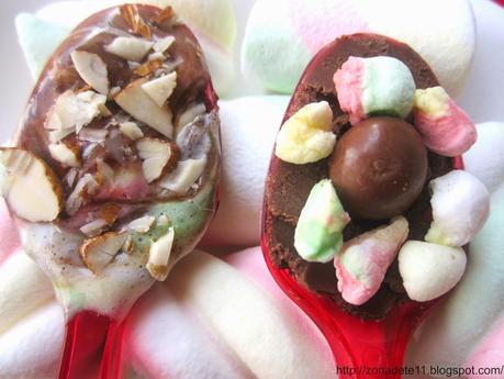 Idea fácil para regalar esta navidad - Cucharas navideñas