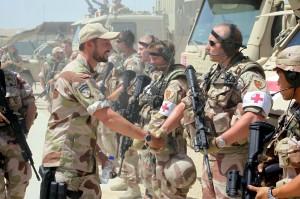 El príncipe Haakon visita las fuerzas armadas noruegas en Afganistán (GTRES).