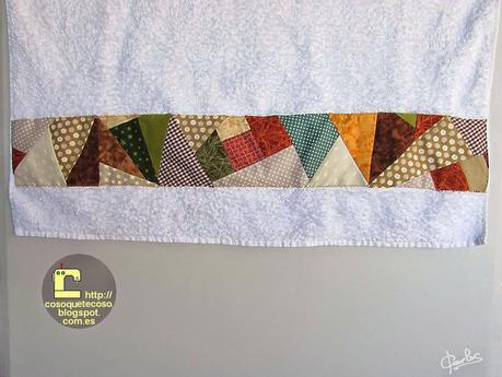 Toallas de patchwork