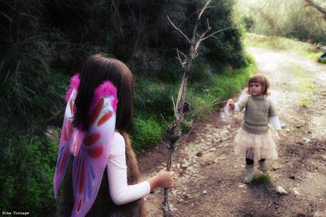 CUENTO DE NAVIDAD, SESION DE FOTOS NIÑAS, NIÑAS CON ALAS, HADAS, FANTASIA