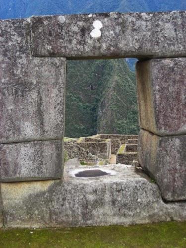 Machu Picchu, Templo de las tres ventanas. Perú