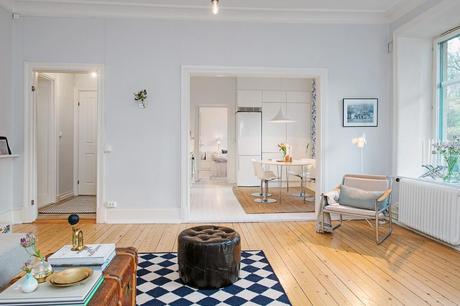 Estilo nórdico con detalles vintage