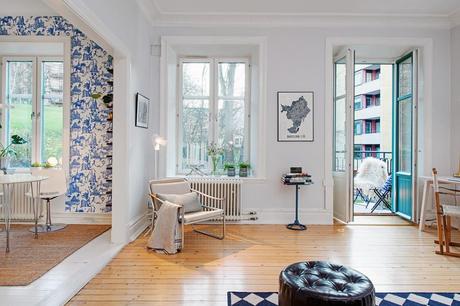 Estilo nórdico con detalles vintage