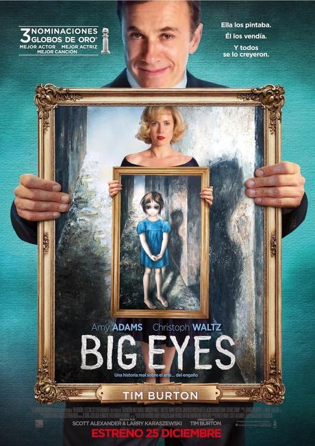 Big Eyes. Un Burton desdibujado.