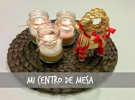 mi centro de mesa: idea de última hora!!