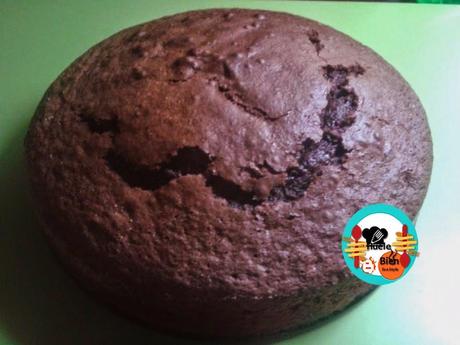 Tarta de chocolate y mazapán