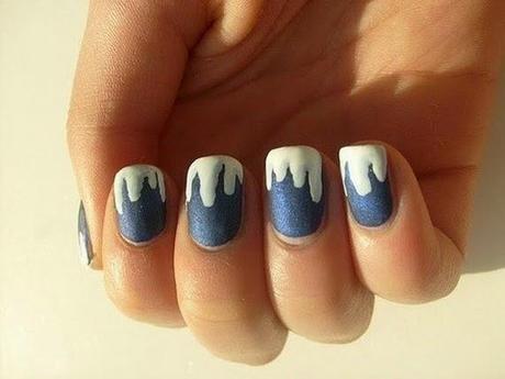 UÑAS NAVIDEÑAS FÁCILES