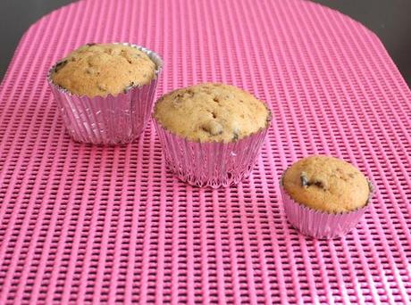 Cupcakes de Higos y Crema Chantilly de Chocolate para Navidad