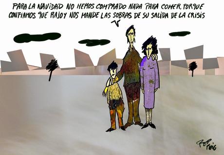 Un cuento y una cena de Navidad.