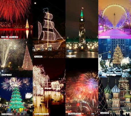 Feliz Navidad desde lo largo y ancho del mundo...