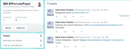 Community Manager: Listas en Twitter