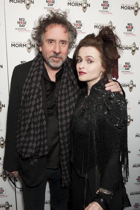 Tim Burton y Helena Bonham