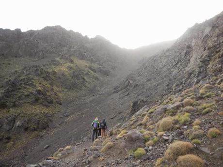 Pico de Aguelzim (3.600 m). Alto Atlas marroquí