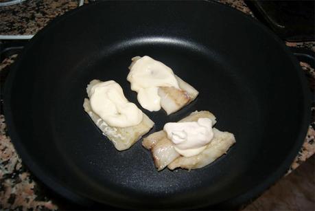 Pescado gratinado paso 2