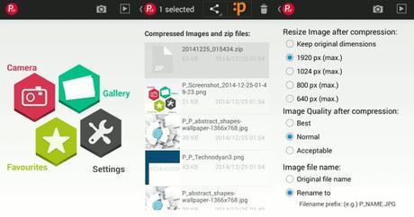 Reduce el tamaño de tus imágenes en Android con PhotocZip Reduce el tamaño de tus imágenes en Android con PhotocZip