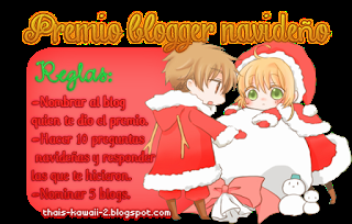 ~♥ Feliz Navidad! Premio Blogger Navideño! ~♥ Feliz Navidad! Premio Blogger Navideño!