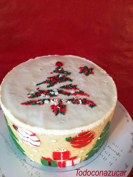 TARTA DE NAVIDAD