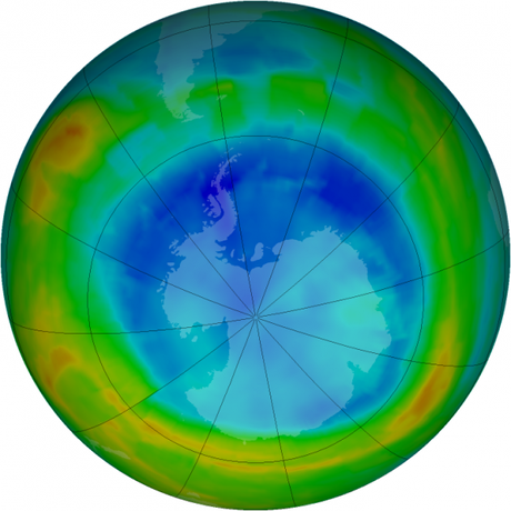 La capa de ozono en peligro por un compuesto quimico prohibido