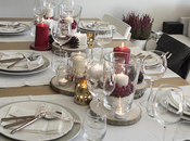 Celebrando comida Navidad casa